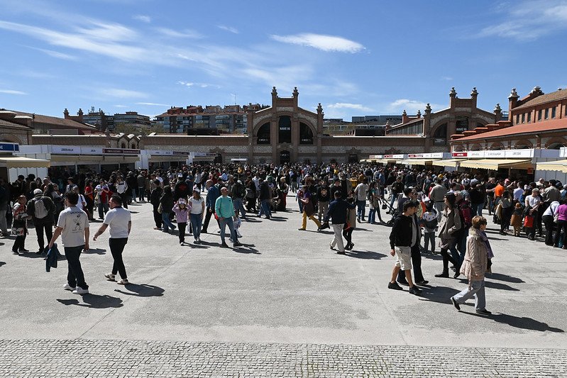Visitantes en la FCMadrid26. Matadero Madrid. Visitantes en la FCMadrid26