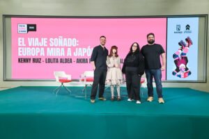 ‘El viaje soñado: Europa mira a Japón’, con Kenny Ruiz, Lolita Aldea y Akira Pantsu.