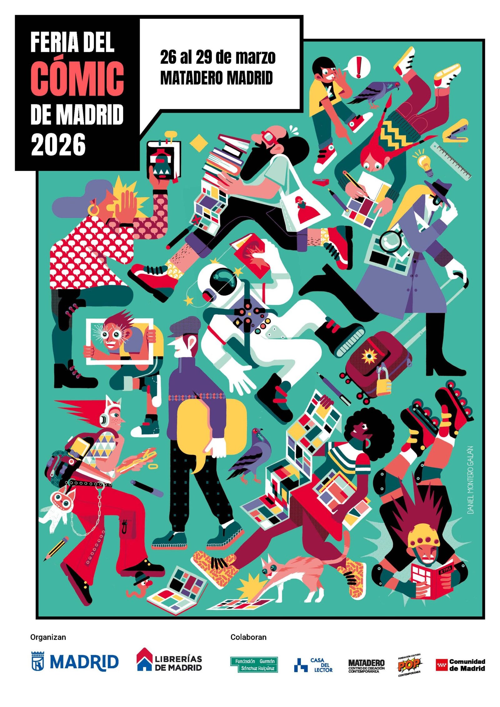 Cartel de la Feria del Cómic de 2026