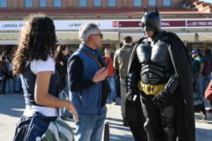 Visitantes en el segundo día de la Feria del Cómic de Madrid. 

Matadero Madrid.

© Gustavo Valiente